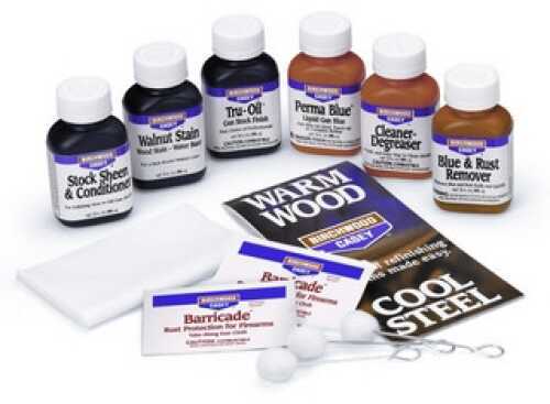 Birchwood Casey Deluxe Perma Blue and TruOil Complete Finish Kit Md: 20001