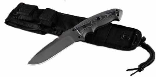 Hogue Grips EX-F01 5.5" Fixed Blade Knife Drop Point G10 Frame A2 Black Kote G-Mascus Scales Sheath 35