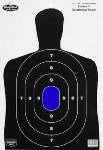 Birchwood Casey Dirty Bird Target BC-27 Silhouette 12x18 8 Targets 35707