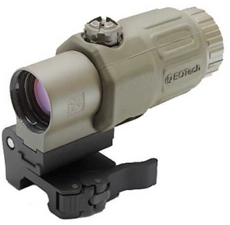 EOTech Holographic Hybrid Sight G33 Magnifier 3X Generation with Switch To Side Mount Tan G33.STS