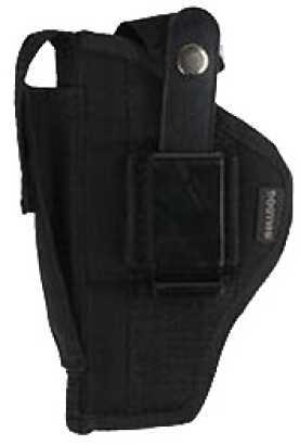 Bulldog Cases Fusion Belt Holster Fits Medium/Large Frame Auto Ambidextrous Black FSN-7