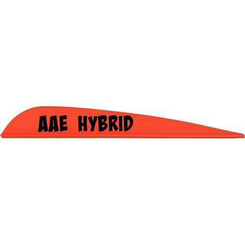 AAE Hybrid Vane 40 Fire Orange 100 pk. Model: HY40FO100