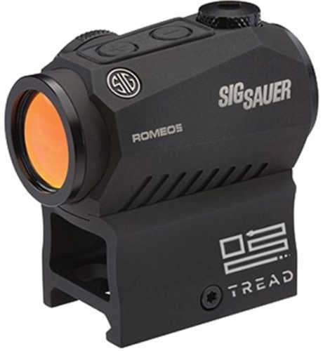 Sig Sauer Electro-Optics SOR52010 Romeo5 1X 20mm Obj 2 <span style="font-weight:bolder; ">MOA</span> Red Dot Black Cr2032 (1)