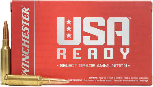 6.5 Creedmoor 60 Rounds Ammunition Winchester 125 Grain Jacketed Hollow Point