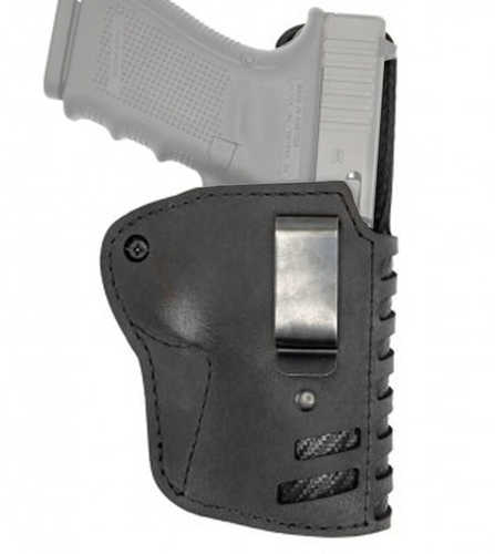 Versacarry Compound Series Holster IWB Size 2 1911 with a 3" Barrel Right Hand Leather Black