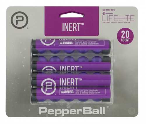 UTS/PEPPERBALL 100841105 Inert 0.68X7.2 Projectiles 20 Rounds