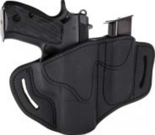1791 BH2.1 Belt Holster With Magazine Pounch Multi-Fit Right Hand for Glock 17 Brown/Black