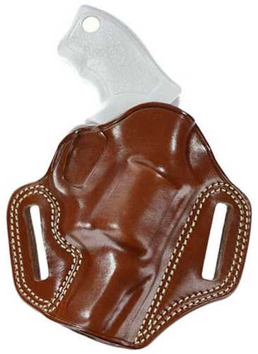 Galco Combat Master Belt Holster Fits S&W N-Frame 2.5" Revolvers Right Hand Leather Tan