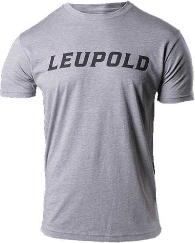 <span style="font-weight:bolder; ">Leupold</span> Wordmark T-Shirt Graphite Heather 2Xl Short Sleeve