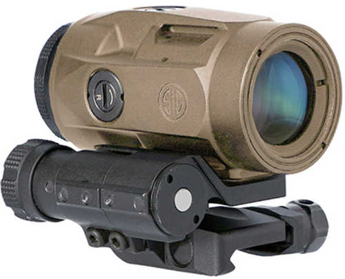 Sig Sauer Electro-Optics Juliet3 Micro Magnifier Handgun 3X22mm Red Dot Flat Dark Earth