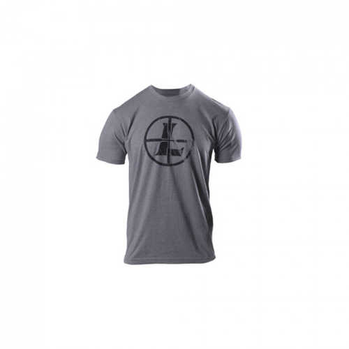 <span style="font-weight:bolder; ">Leupold</span> Distressed Reticle Graphic Tee Shirt Heather Gray XtraLarge