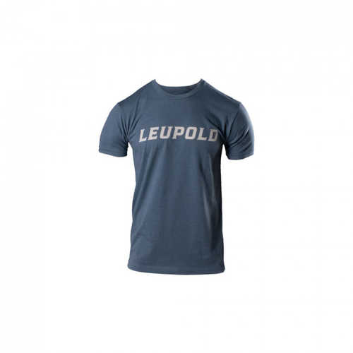 <span style="font-weight:bolder; ">Leupold</span> WordMarkTee Indigo Heather Medium