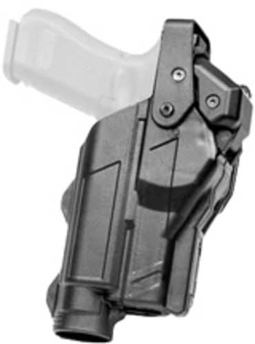 Alien Gear Holsters Rapid Force Duty Holster Outside The Waistband Holster Level 3 Retention Fits Glock 19/19x/32/38/23