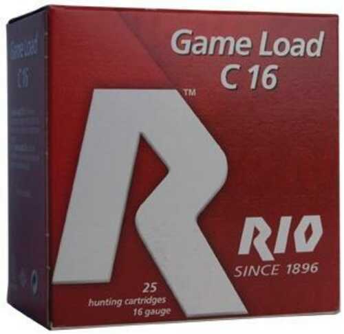 Rio Heavy Field 16 Ga 2 3/4" 1 1/8Oz #6 25/Box