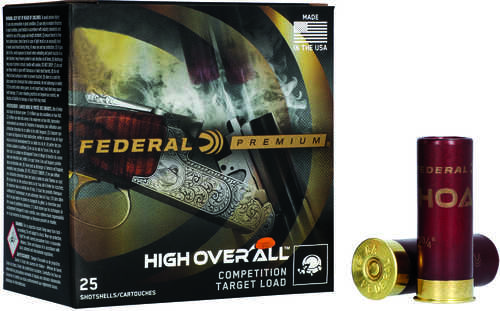 Federal HOA208 Premium High Over All 20 Gauge 2-3/4" 7/8 oz 8 Shot 25 Bx 1200 Fps