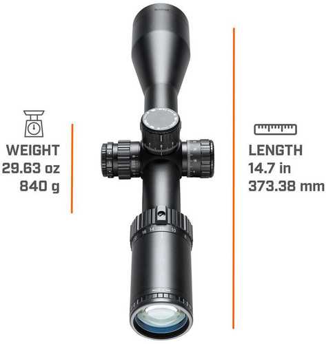 Bushnell Match Pro Rifle Scope 6-24x50 30mm FFP Illum Deploy Mil - Black