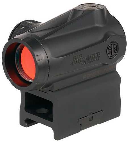 Sig Sauer Romeo MSR Gen II Black 1X20mm 2 <span style="font-weight:bolder; ">MOA</span> Red Dot Illuminated Reticle SORMSR101