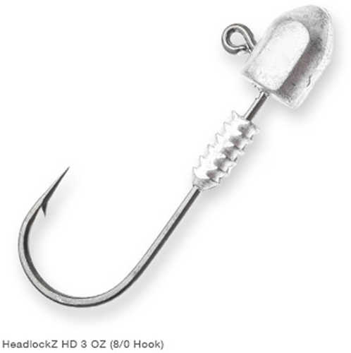 Headlockz Hd Jighead 8/0 Hook 3oz 2pk Model: Tthl-<span style="font-weight:bolder; ">0338</span>
