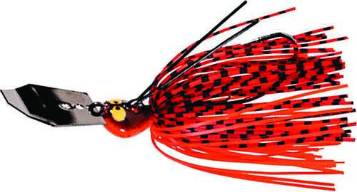 Crosseyez Chatterbait 1/2oz Fire Model: Cbce12-07