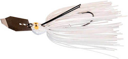 Crosseyez Chatterbait 3/8oz Pearl Model: Cbce38-01