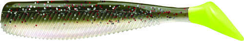 Quiver Shad 3in 6pk W/jh Chicken On A Model: E-vqsj30-09