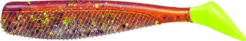 Quiver Shad 3in 6pk W/jh Copper Model: E-vqsj30-11