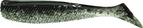 Quiver Shad 4in 5pk W/jh Silver Mullet Model: E-vqsj40-02