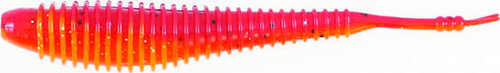 Baits Spunk Shad 4.5in 7pk Lava Craw Model: Mbss45-lvcw