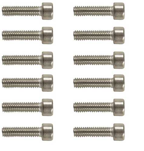 TORX Head Base SCREWS, SS, 6-40 Thread, .485'' Length