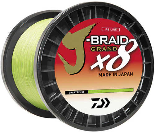 J-braid Grand X8 10lb 3000yd Chart Model: Jbgd8u10-3000ch