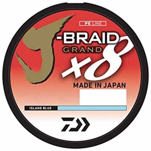 J-braid Grand X8 120lb 3000yd Dark Green Model: Jbgd8u120-3000dg