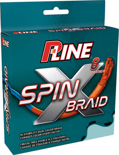 Spin-x Braid Orange/blue 150yd 12# Model: Psxb8150-12