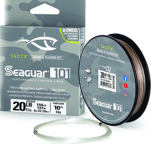 101 Tactx Braid Line Camo 20lb 150yd Model: 20tcx150