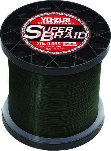 Superbraid Line 3000yd 20lb Dark Green Model: Yz Sb 20lb Dg 3000yd