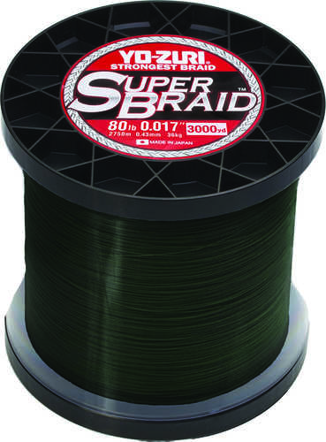 Superbraid Line 3000yd 80lb Dark Green Model: Yz Sb 80lb Dg 3000yd