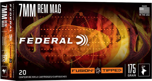 Federal Fusion 7mmPRC 175Gr Bonded Soft Point 20 Per Box/10 Case