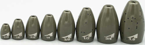 Tungsten Flipping Weight 1/16oz 5pk Green Model: At116fg