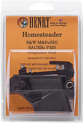 Henry H27109well Homesteader Magwell 9mm For Sig P320 & S&w M&p Magazines