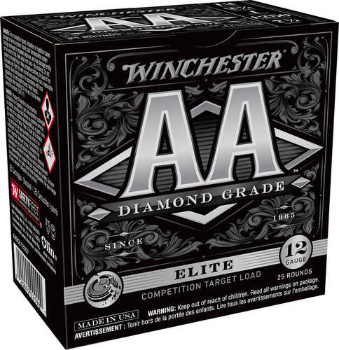 Winchester AA Diamond Grade Elite Trap 20 Gauge 2 3/4" 7/8 Oz 7.5 Shot 25 Round Per Box