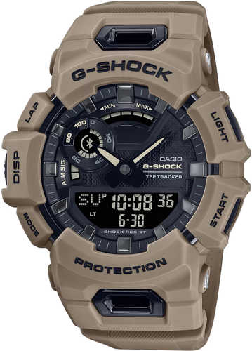 G-Shock GBA900UU5A G-Shock Tactical Brown Stainless Steel Bezel 145-215mm