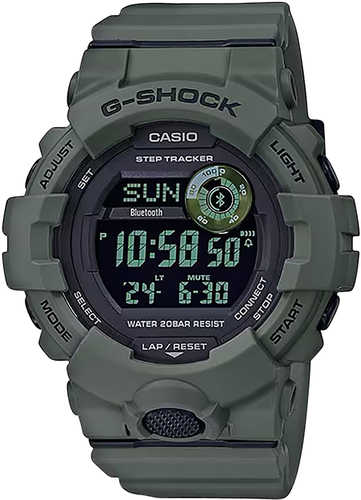 G-Shock GBD800UC3 G-Shock Tactical Move Power Trainer Fitness Tracker Green