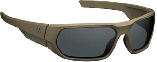 Magpul Industries Radius Glasses Polarized FDE Frame Gray Lens Polymer MAG1145-1-245-1100