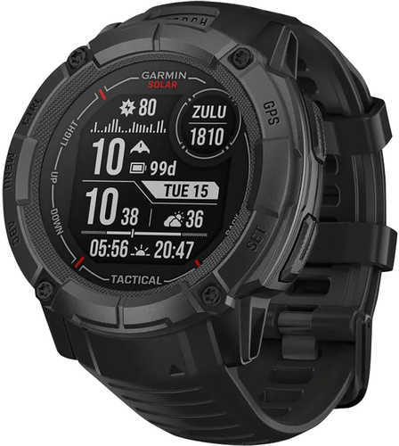 Garmin Instinct 2X Solar Tactical Edition GPS/Smart Features 64MB Memory Black 50mm