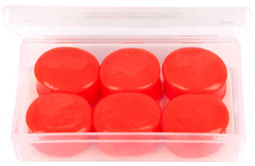 Allen Company ULTRX Silicone Putty Ear Plugs NRR 22dB Red 3 Pairs Includes Clear Storage Case 4123