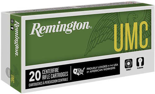 Remington UMC 224 Valkyrie 75 Gr FMJ Ammo - 20 Rounds for Tactical Shooters