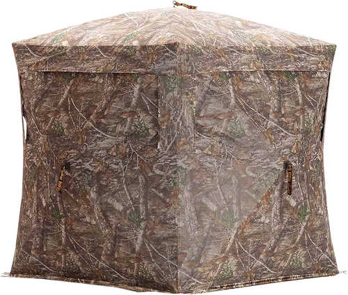 Rhino Blinds Rbo170 Rhino 180 See Through Blind 5 Hub Real Tree Edge Mesh 58" X 58" 66" High