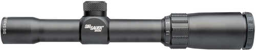 Sig Sauer Airguns Air T4 Scope Black 1-4x 24mm 1" Tube Mil-Dot Reticle