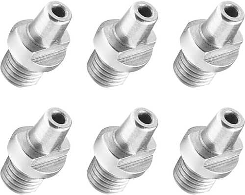 Pietta AC065 Nipples Stainless Steel 6 Pack