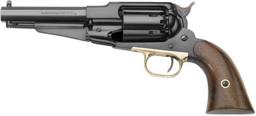 Pietta 1858 Army Remington Sheriff 44 Cal 5.50" 6rd Blued Frame, Cylinder & Octagon Barrel, Walnut Grip