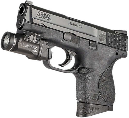 Streamlight 69407 Tlr-7 X Sub Usb Black Anodized 500 Lumens White Led S&w M&p M2.0 Subcompact/beretta Px4 Storm